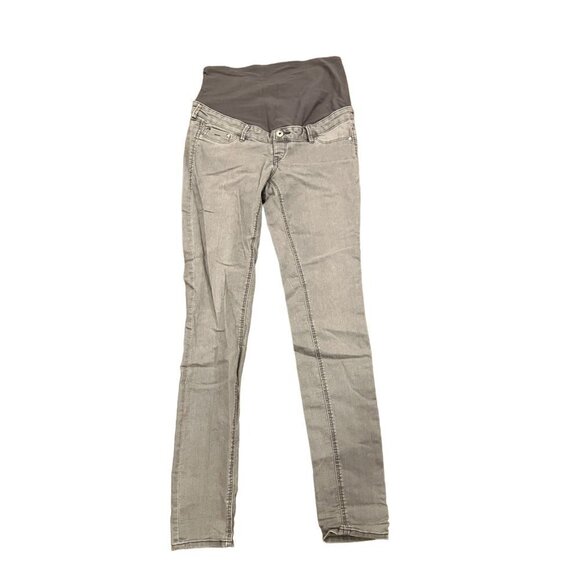 H&M gray maternity jeans size 8 - Picture 1 of 4